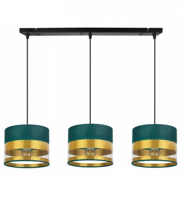 Lampa abażur materiałowa - INTENSE GOLD 2280/3/20 LIGHT HOME