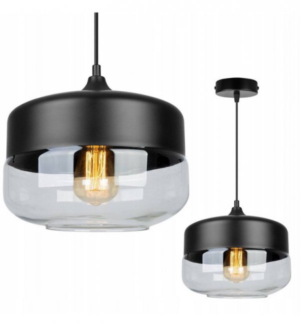 Lampa wisząca ze szklanymi kloszami - OSLO 2233/1/B LIGHT HOME