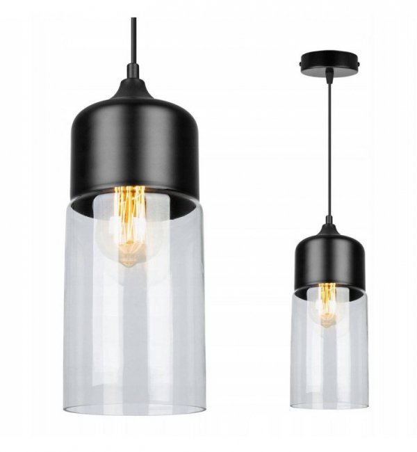 Lampa wisząca ze szklanymi kloszami - OSLO 2232/1/B LIGHT HOME