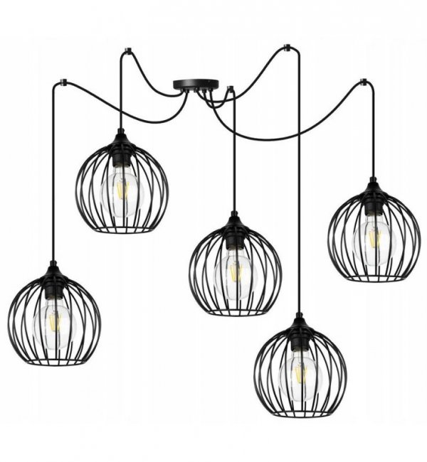Lampa wisząca regulowana - SPIDER TORONTO 2245/5 LIGHT HOME