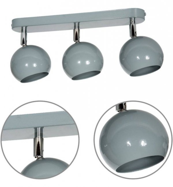 Plafon nowoczesny - SMART 1435/3 LIGHT HOME