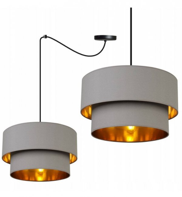 Lampa abażur materiałowa - SPIDER PREMIUM DUO 1532/1/45 LIGHT HOME