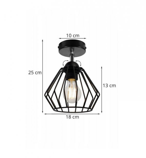 Reflektor sufitowy  - NUVOLA 2035/KP LIGHT HOME