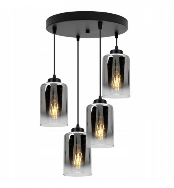 Lampa wisząca ze szklanymi kloszami - HELLA 2320/4/OW LIGHT HOME