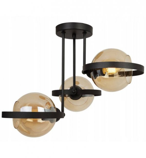 Lampa sufitowa ze szklanymi kloszami - RING HAGA 2345/3/M LIGHT HOME