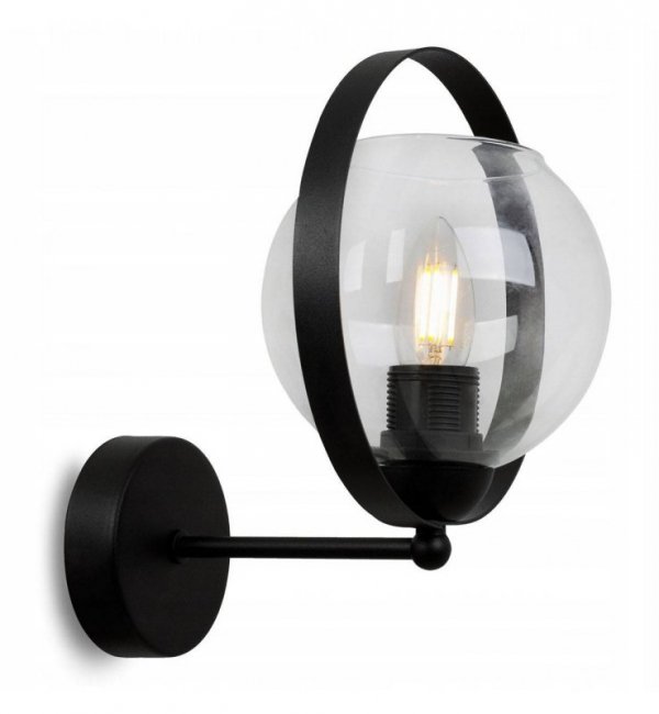 Kinkiet nowoczesny - RING HAGA 2345/K/B LIGHT HOME