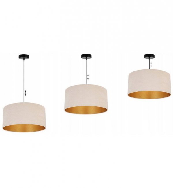 Lampa wisząca z abażurami - MEDIOLAN 2360/1/JBZ LIGHT HOME