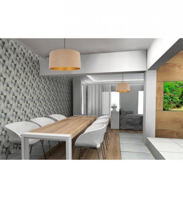 Lampa wisząca z abażurami - MEDIOLAN 2360/1/BZ LIGHT HOME