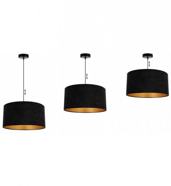 Lampa wisząca z abażurami - MEDIOLAN 2360/1/CZ LIGHT HOME
