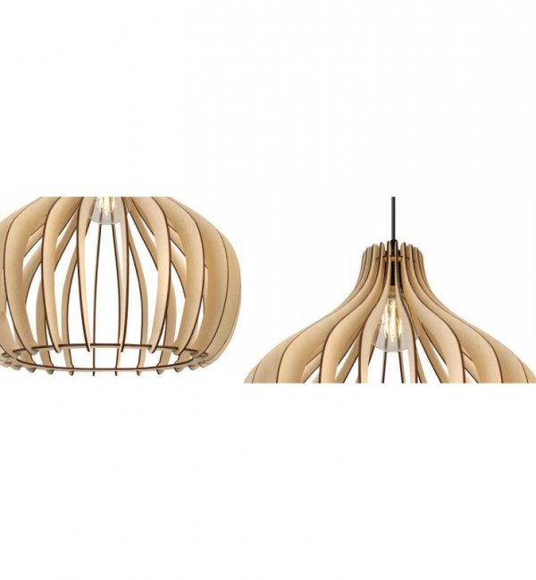 Zwis wiszący pojedynczy dekoracyjny - TIMBER 2363/1 LIGHT HOME