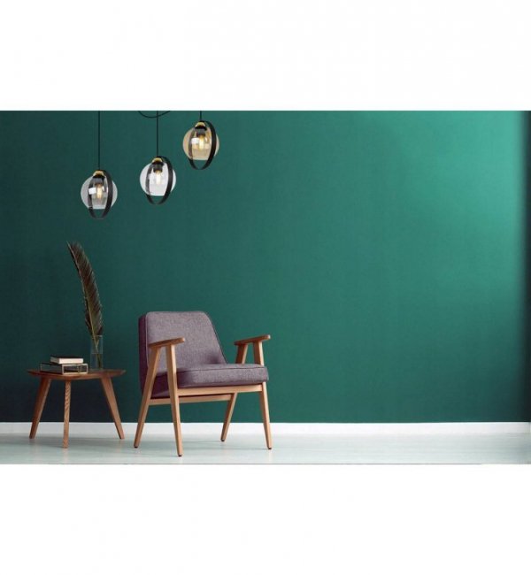 Lampa wisząca ze szklanymi kloszami - SPIDER RING HAGA 2346/3/MIX LIGHT HOME