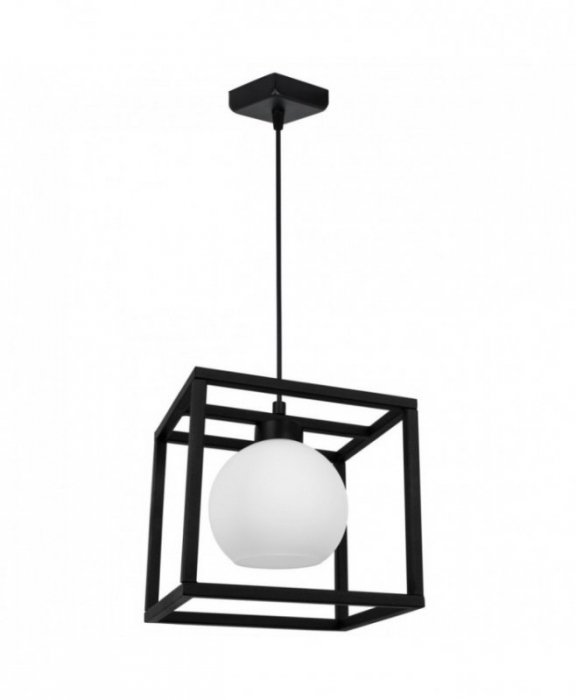 Lampa wisząca ze szklanymi kloszami - ELIZA CAGE 2370/1 LIGHT HOME