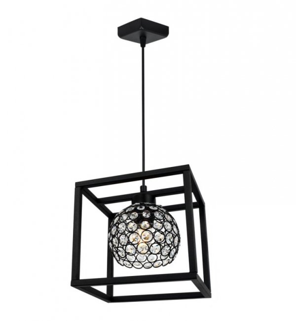 Lampa wisząca nowoczesna - CRYSTAL CAGE 2370/1 LIGHT HOME
