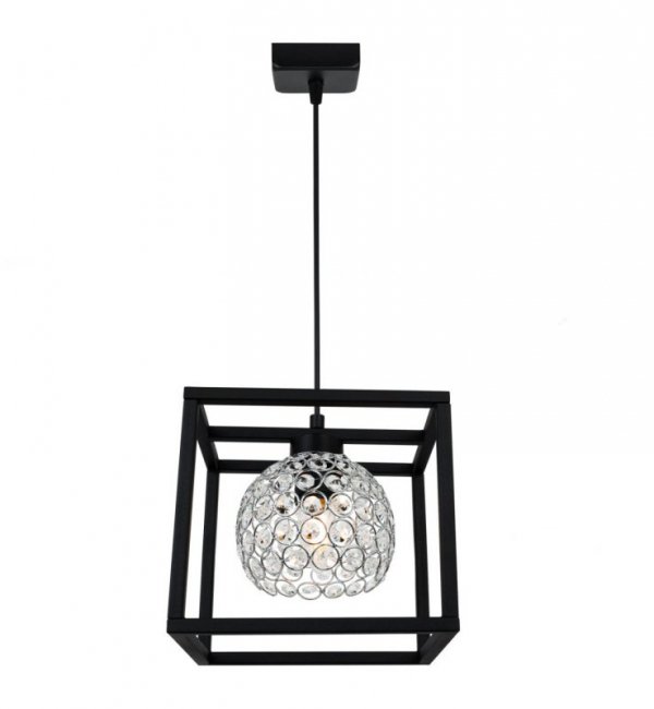 Lampa wisząca nowoczesna - CRYSTAL CAGE 2370/1/C LIGHT HOME