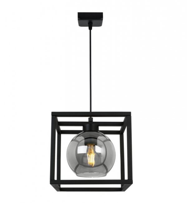Lampa wisząca nowoczesna - HAGA CAGE 2370/1/G LIGHT HOME