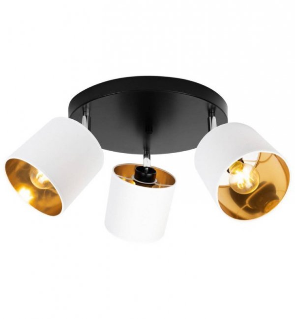 Lampa sufitowa nowoczesna - GAMA 2125/3OP/B LIGHT HOME