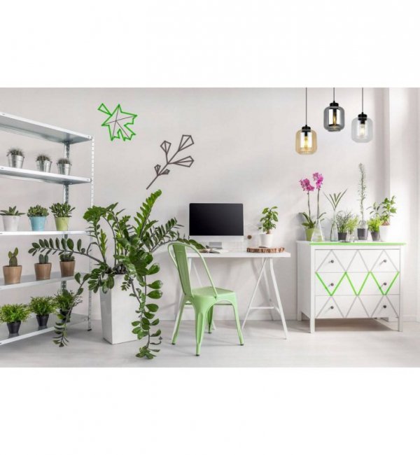 Lampa wisząca ze szklanymi kloszami - NOVALJA 2395/3/MIX LIGHT HOME