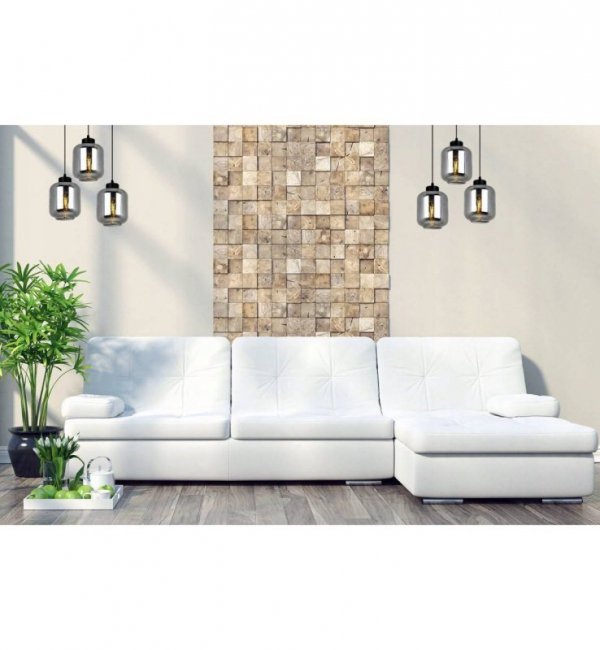 Lampa wisząca ze szklanymi kloszami - NOVALJA 2395/3OW LIGHT HOME