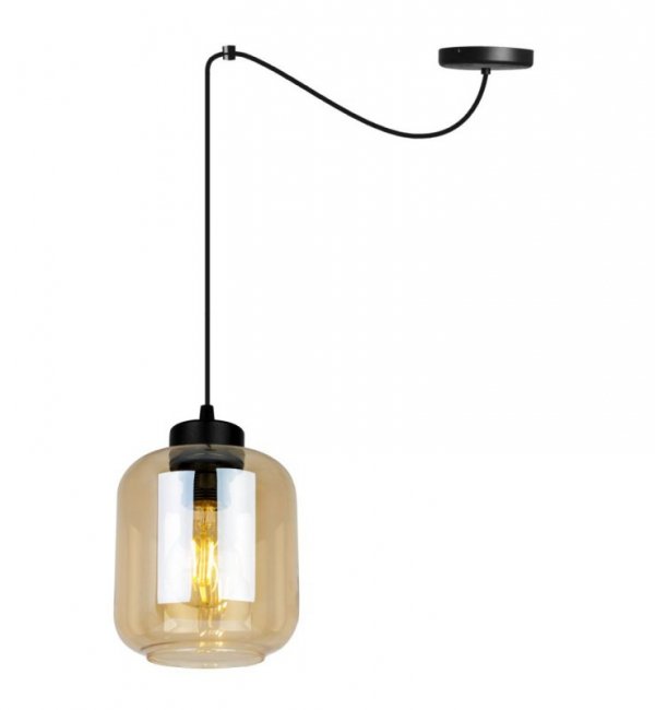 Lampa wisząca ze szklanymi kloszami - SPIDER NOVALJA 2395/1 LIGHT HOME