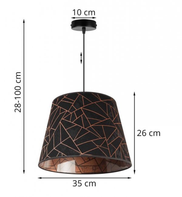 Lampa wisząca z abażurami - WERONA 2406/1/S LIGHT HOME