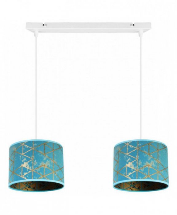 Lampa wisząca z abażurami - WERONA 2404/20/2L LIGHT HOME