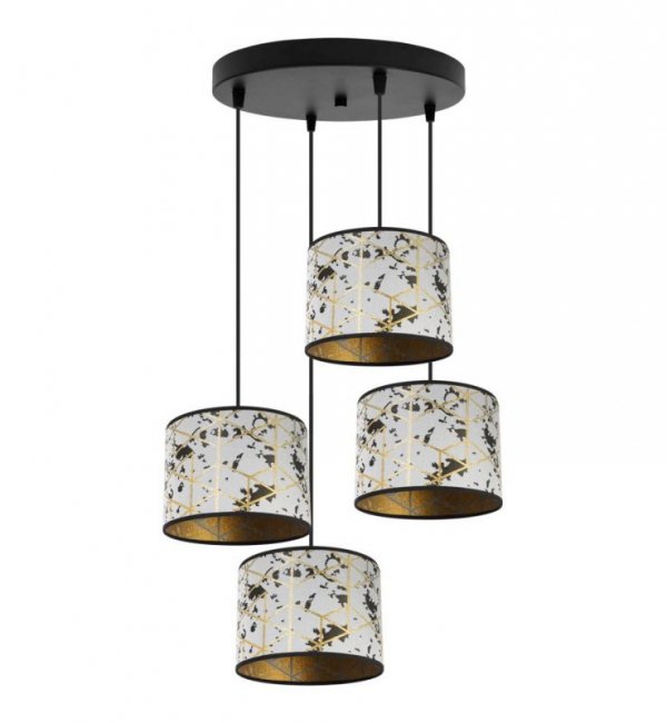 Lampa wisząca z abażurami - WERONA 2405/20/4OW LIGHT HOME