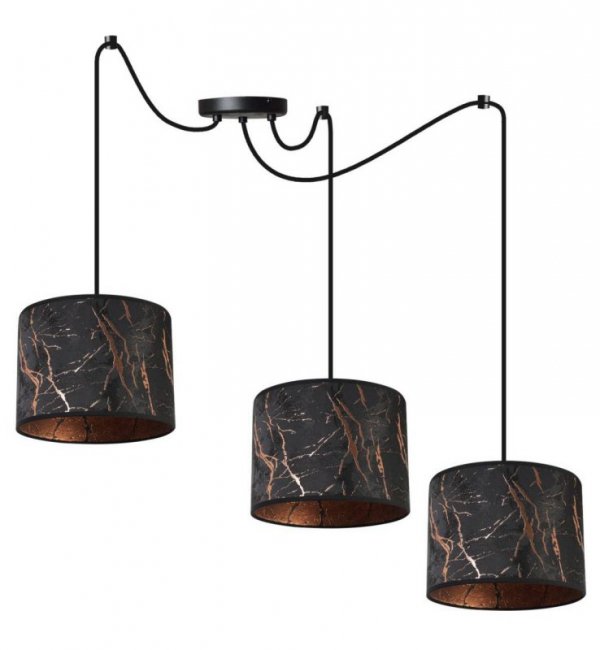 Lampa wisząca z abażurami - WERONA 2403/20/3P/M LIGHT HOME