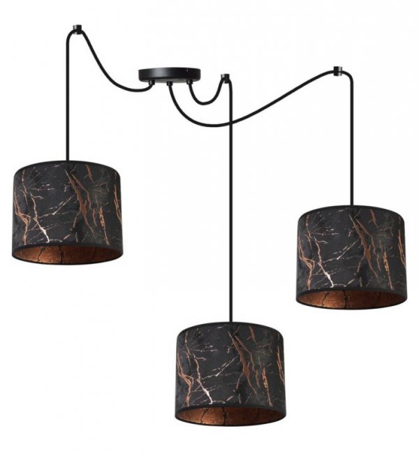 Lampa wisząca z abażurami - WERONA 2403/20/3P/M LIGHT HOME