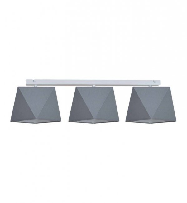 Lampa sufitowa do salonu - DIAMOND 1500/3/P LIGHT HOME