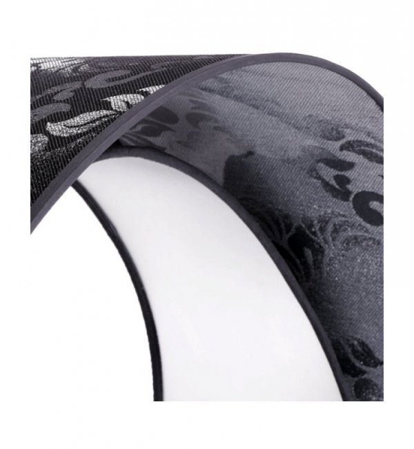 Lampa z Abażurem Wisząca Czarny Żyrandol do Jadalni WERONA E27 LIGHT HOME