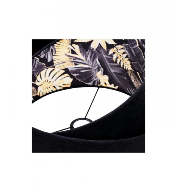 Lampa Nowoczesna Wisząca Żyrandol Abażur Glamour MEDIOLAN E27 LIGHT HOME