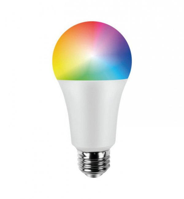 Żarówka Inteligentna RGB Smart LED E27, Wi-Fi, 8W, A60, Barwa Zmienna