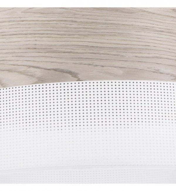 Lampa wisząca WOOD, minimalistyczny abażur z fornirem dębowym, E27