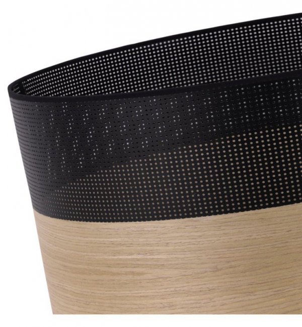 Lampa wisząca WOOD, elegancki żyrandol do jadalni i salonu, E27