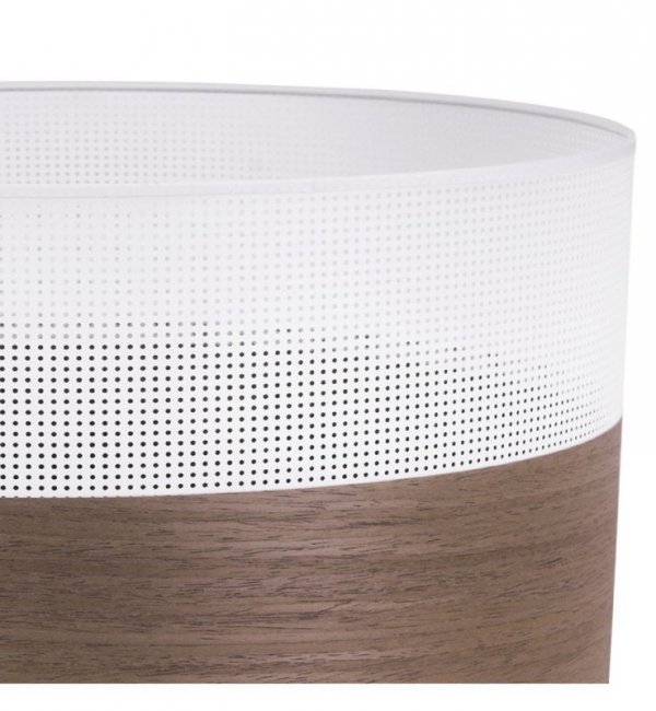 Lampa sufitowa WOOD, 35cm, nowoczesny abażur do sypialni i salonu