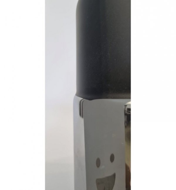 OUTLET -15% Nowoczesna Lampa Wisząca z Podłużnym Kloszem z Ciemnego Szkła