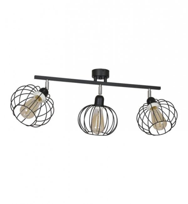 Lampa 3-płomienna LOFT Industrialna - HERMETIC 1915/3/P LIGHT HOME