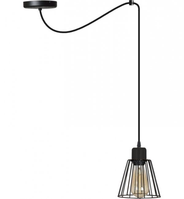 Lampa wisząca w oplocie - SPIDER 1920/1 LIGHT HOME