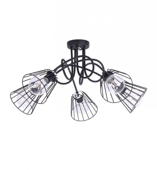 Lampa 5-płomienna LOFT Industrialna - Edison 1427/5C LIGHT HOME