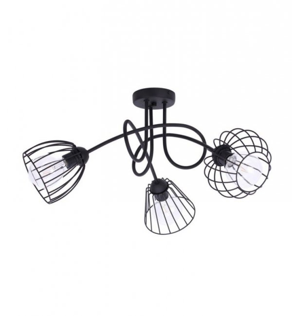 Lampa 3-płomienna LOFT Industrialna - Edison 1427/3