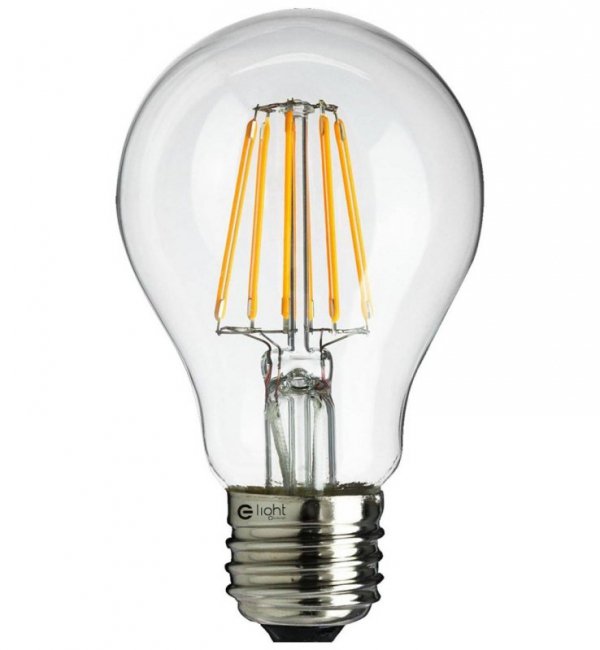 Żarówka LED Filament A60 E27 Ciepła 6W 48W LIGHT HOME
