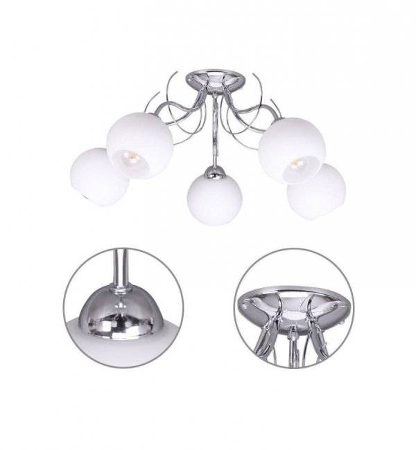 Lampa sufitowa klasyczna - ELIZA 1985/5 LIGHT HOME