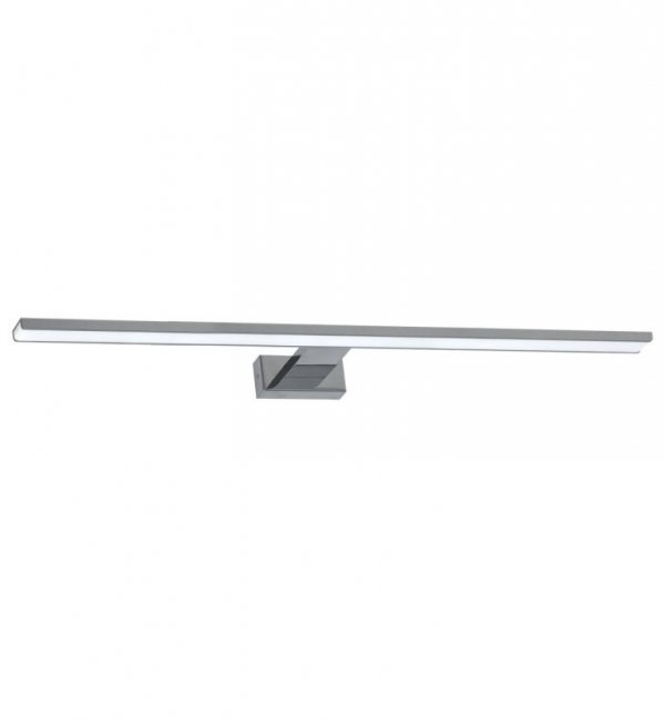 Kinkiet LED lampa ścienna nad lustro SHINE, srebrny chrom, 80cm, do łazienki