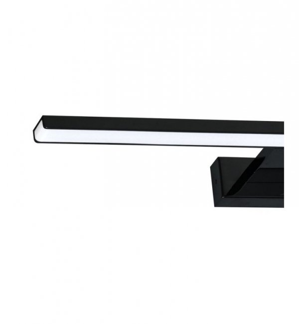 Kinkiet LED lampa ścienna nad lustro SHINE, czarny, 60cm do łazienki, przedpokoju