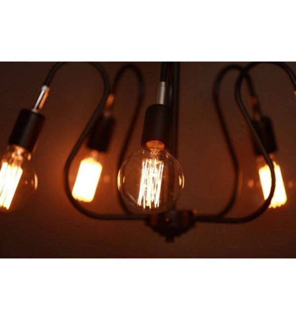 Lampa sufitowa nowoczesna - EDISON 1426/5 LIGHT HOME