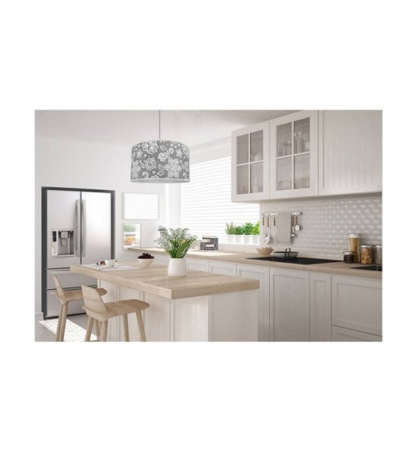 Zwis wiszący pojedynczy z abażurem - GERO2 2035/1 LIGHT HOME