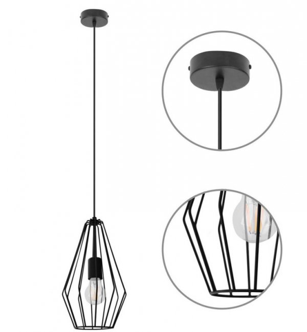 Lampa 1-płomienna LOFT Industrialna - OPTI 2005/1 LIGHT HOME