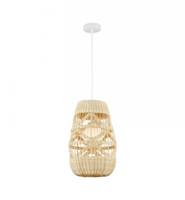 Lampa wisząca sufitowa żyrandol LED ARONA, biały, do jadalni i salonu