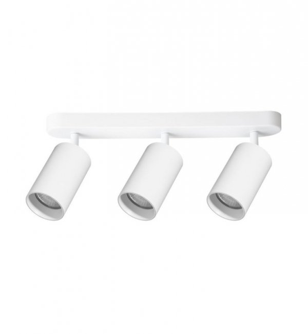 Oprawa LED spot reflektor PIPE, kolor biały, do kuchni, łazienki, salonu