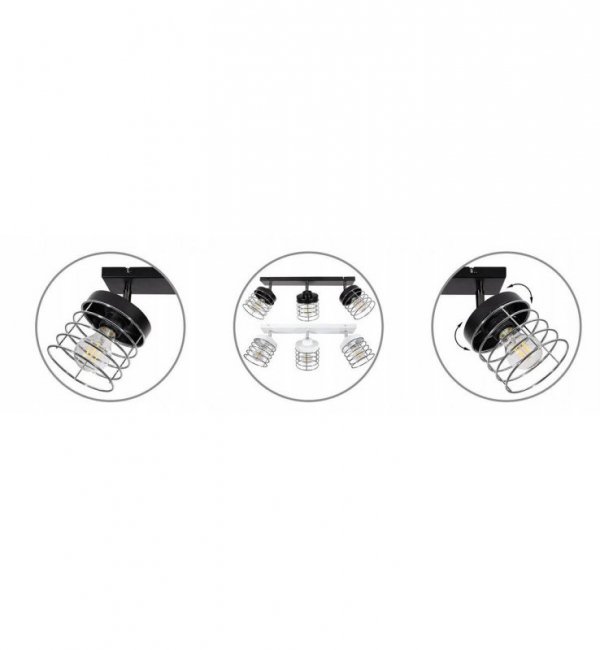 Plafon domowy - RASTI 2206/3/S LIGHT HOME